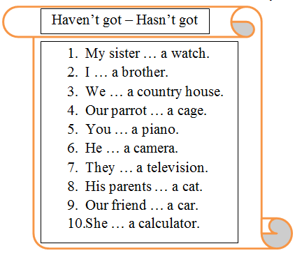 Haven перевод на русский. Have has not got упражнения. Have got has got упражнения 2 класс. Have have got упражнения для детей 2 класс. Have got has got отрицание упражнения.