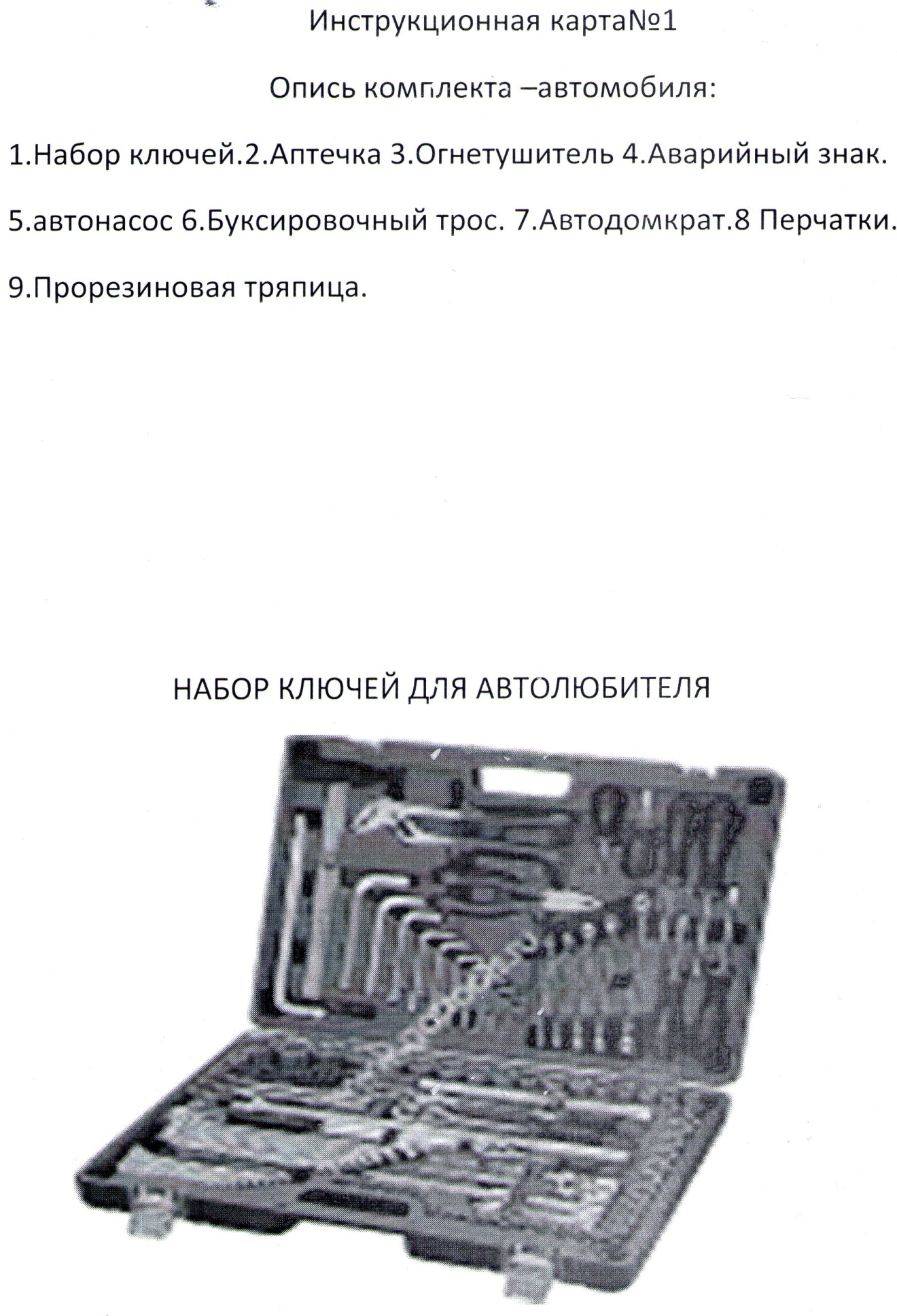 Методическая разработка открытого урока по вождению автомобиля ВАЗ 2106 на тему: Приемы посадки в автомобиль, действия органами управления и сигнализации.