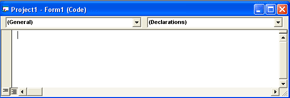 Система визуального программирования Visual Basic