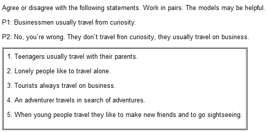 План-конспект урока английского языка Why do people travel? (8 класс)