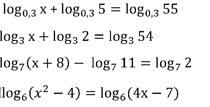Урок по алгебре и началам анализа в 11 классе Решение логарифмических уравнений