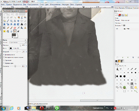 Проект: Обработка старой фотографии в графическом редакторе GIMP