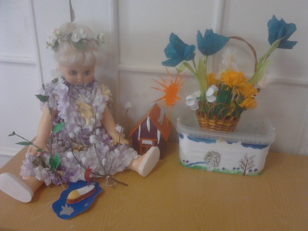Куклы - времена года - семейный проект по изготовлению кукол и дидактических пособий.