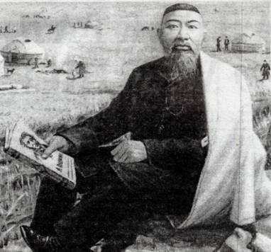 The great kazkh poet Abai Kunanbayev.