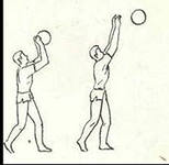 Разработка урока по волейболу для 7 класса по теме:: Передачи и приём мяча двумя руками сверху и снизу