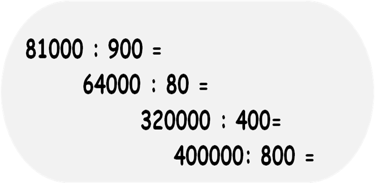 4 1000 100. Деление круглых чисел. Деление на круглые Исла. Деление круглых чисел примеры. Деление круглых чисел 3 класс.