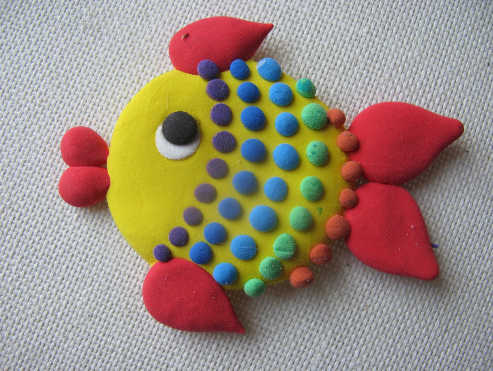 Конспект занятия по лепке для детей 5-6 лет. Тема урока: Золотая рыбка. Лепим рыбку.