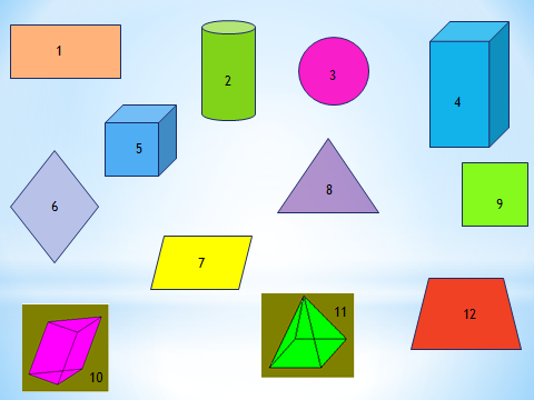 Дидактический проект урока математики на тему Геометрические тела: Куб, кубоид, пирамида
