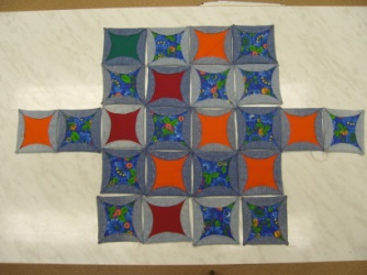 Мастер-класс. «Оригами из ткани»