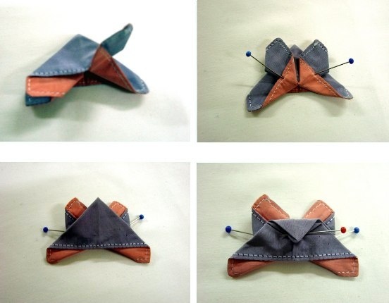 Мастер-класс. «Оригами из ткани»