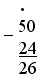 Разработка урока по математике 2 класс на тему:Письменное вычитание с переходом через десяток в случаях вида:50-24