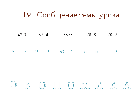 «Использование современной информационной технологии на уроках в начальной школе»