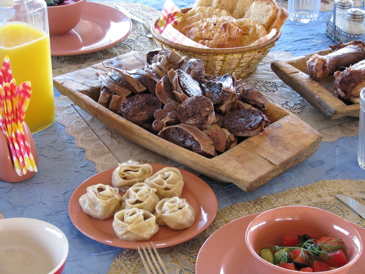 Тувинские национальные блюда