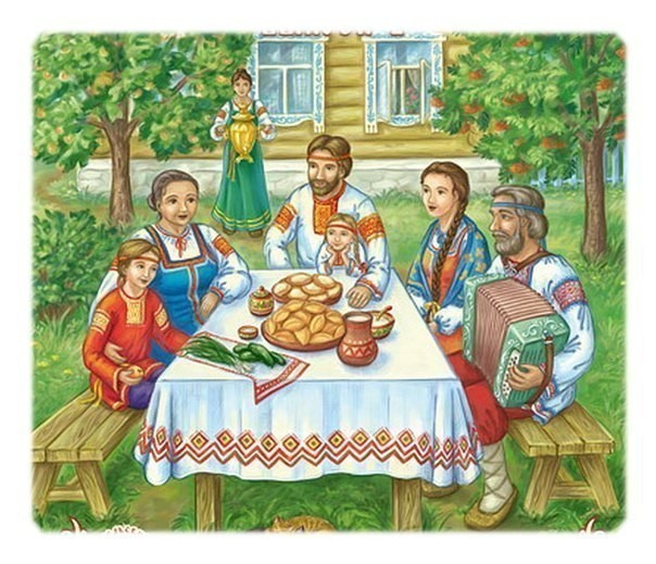 Фольклорный праздник для родителей и детей дошкольной группы Фольклорные посиделки