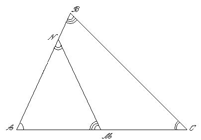 Обобщающий урок геометрии в 8-м классе по теме Признаки подобия треугольников