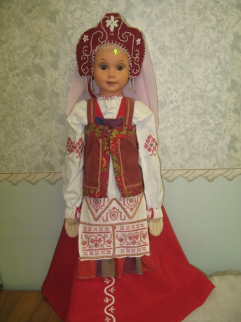 Русский женский костюм XVII- XVIII вв