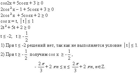 Конспект урока по математике на темуРешение простейших тригонометрических неравенств