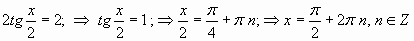 Урок по теме Тригонометрические уравнения