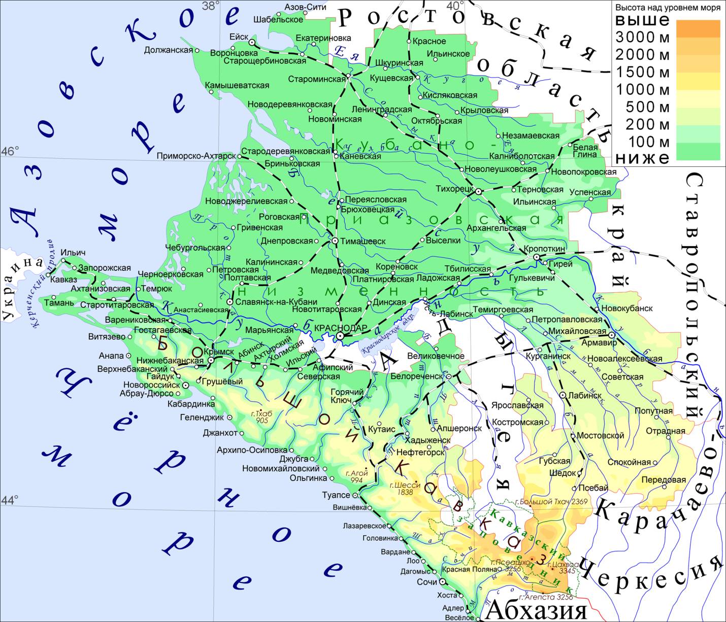 Памятники природы краснодарского края