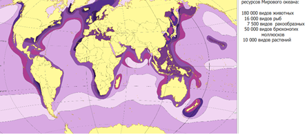 План-конспект урока Ресурсы Мирового океана