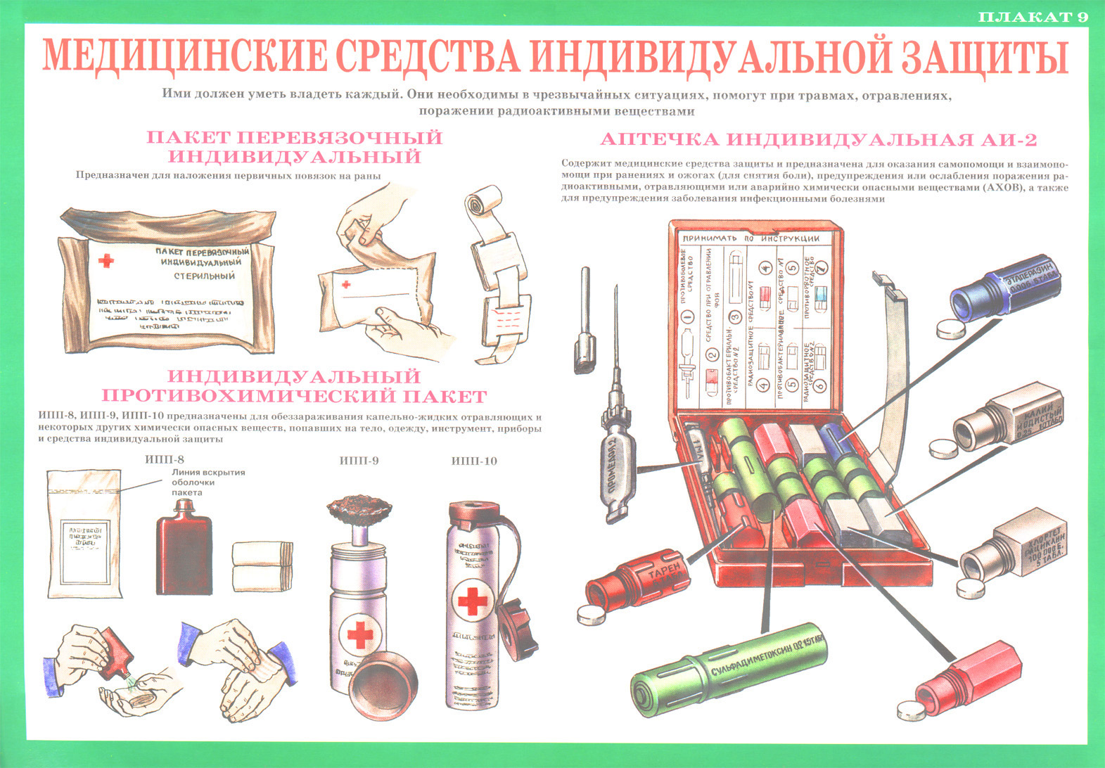 Плакат относится к. Медицинские средства индивидуальной защиты гражданской обороны. МСИЗ индивидуальной защиты. Средства индивидуальной защиты и коллективной медицинской защиты. Медицинские средства защиты от химического оружия.