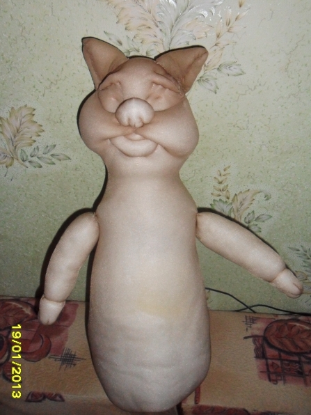 Мое творчество - кукла Кисонька-Мурысонька