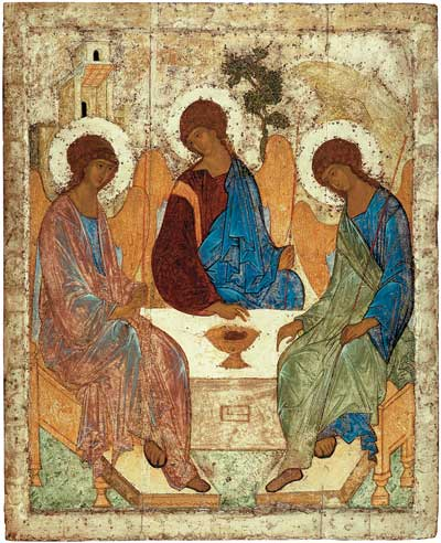 Конспект урока по ОРКиСЭ Образ Троицы в иконописи