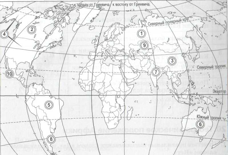 Тесты по курсу географии 7 класс Е.М. Домогацких