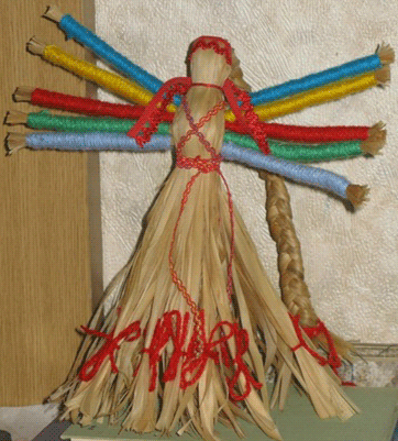 Конспект нетрадиционного урока (мастер-класс) по предмету «Изобразительное искусство» на тему «Народная кукла» 5 класс