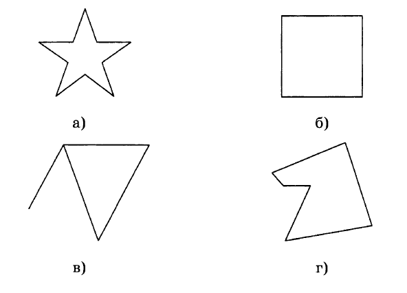 Тест.Многоугольники. Проверка умений объяснять, что такое ломаная, многоугольник, его вершины, смежные стороны, диагонали, изображать и распознавать многоугольники на чертежах.