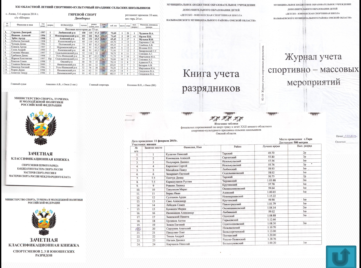 Доклад: Система учёта личных достижений детей, тиражирования их результатов и достижений в дополнительном образовании на примере спортивной школы