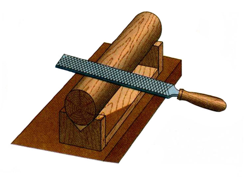 Конспект урока технологии и предпринимательства в 5 классе «Изготовление деталей цилиндрической формы ручным инструментом.»