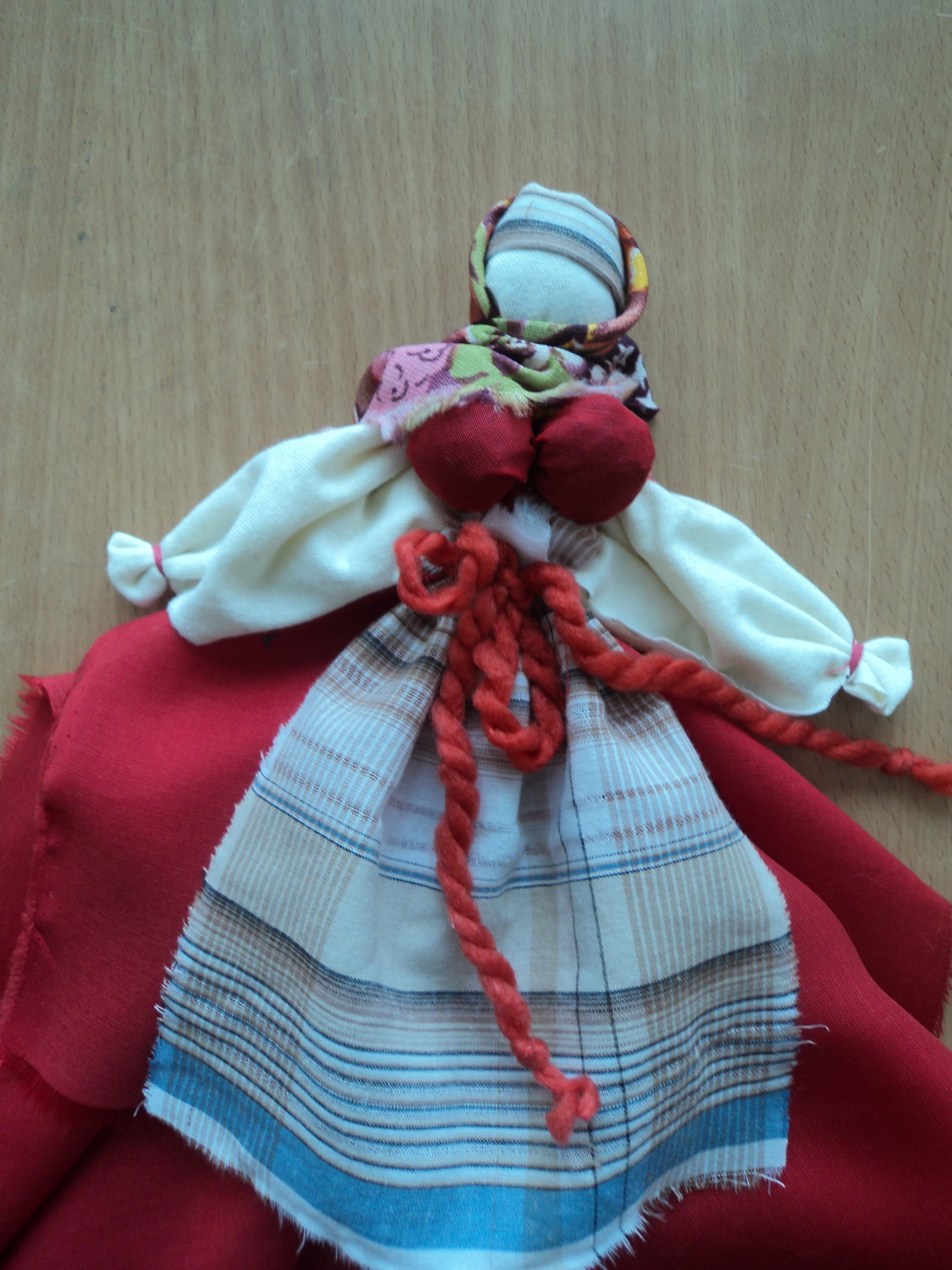 Открытое внеклассное занятие Кукла- оберег из лоскутков
