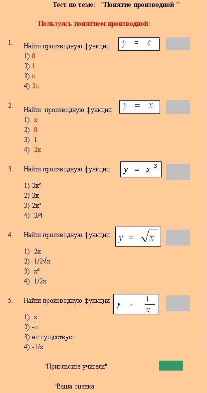 Урок по теме: Исследование функций с помощью производной