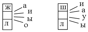 Конспект урока русского языка.Письмо заглавной и строчной буквы Ш,ш.1 класс