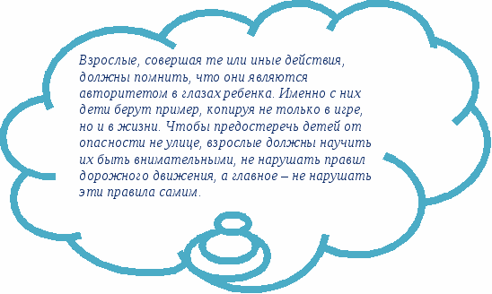 Шпаргалки для детей по правилам дорожного движения.