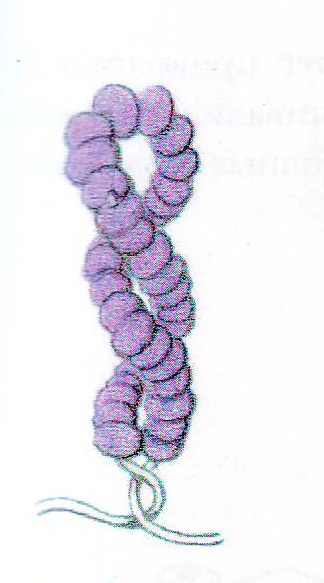 Плетение ромашек из бисера