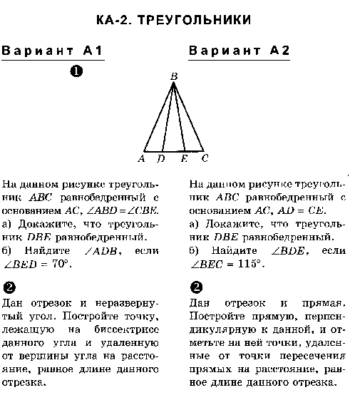 Рабочая программа по математике. 7 класс