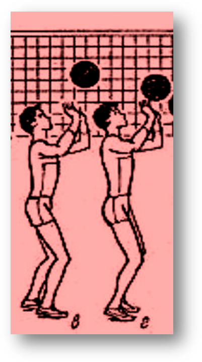 План-конспект урока Верхняя передача мяча двумя руками