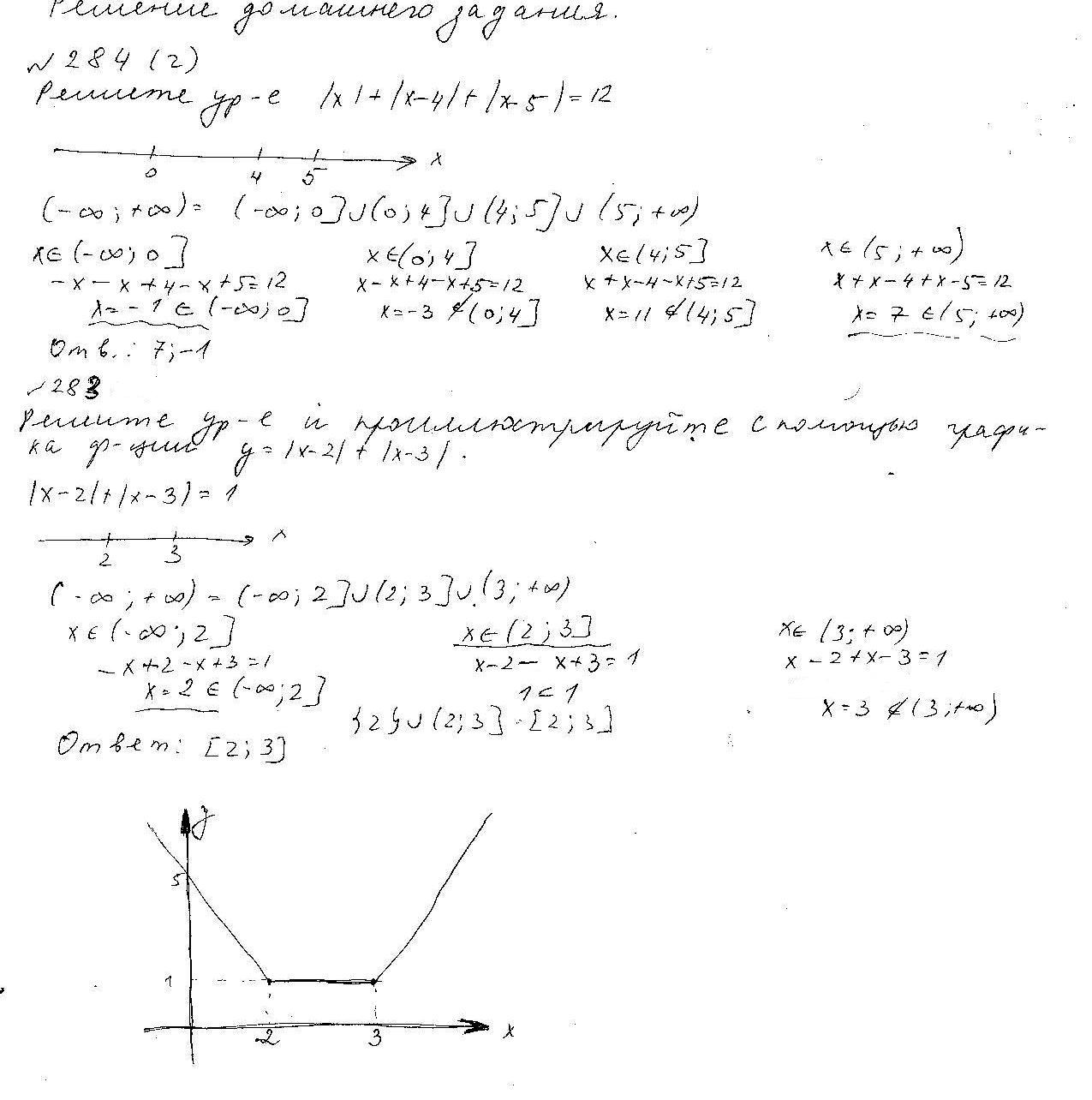 Урок по алгебре Решение уравнений с переменной под знаком модуля (9 класс)