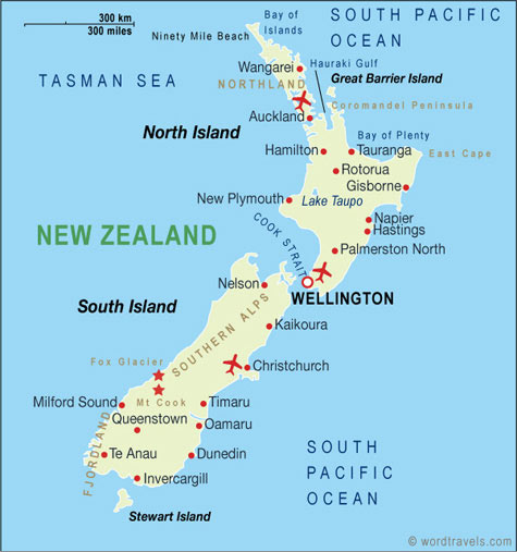 Урок по английскому языку на тему: New Zealand (11 класс)