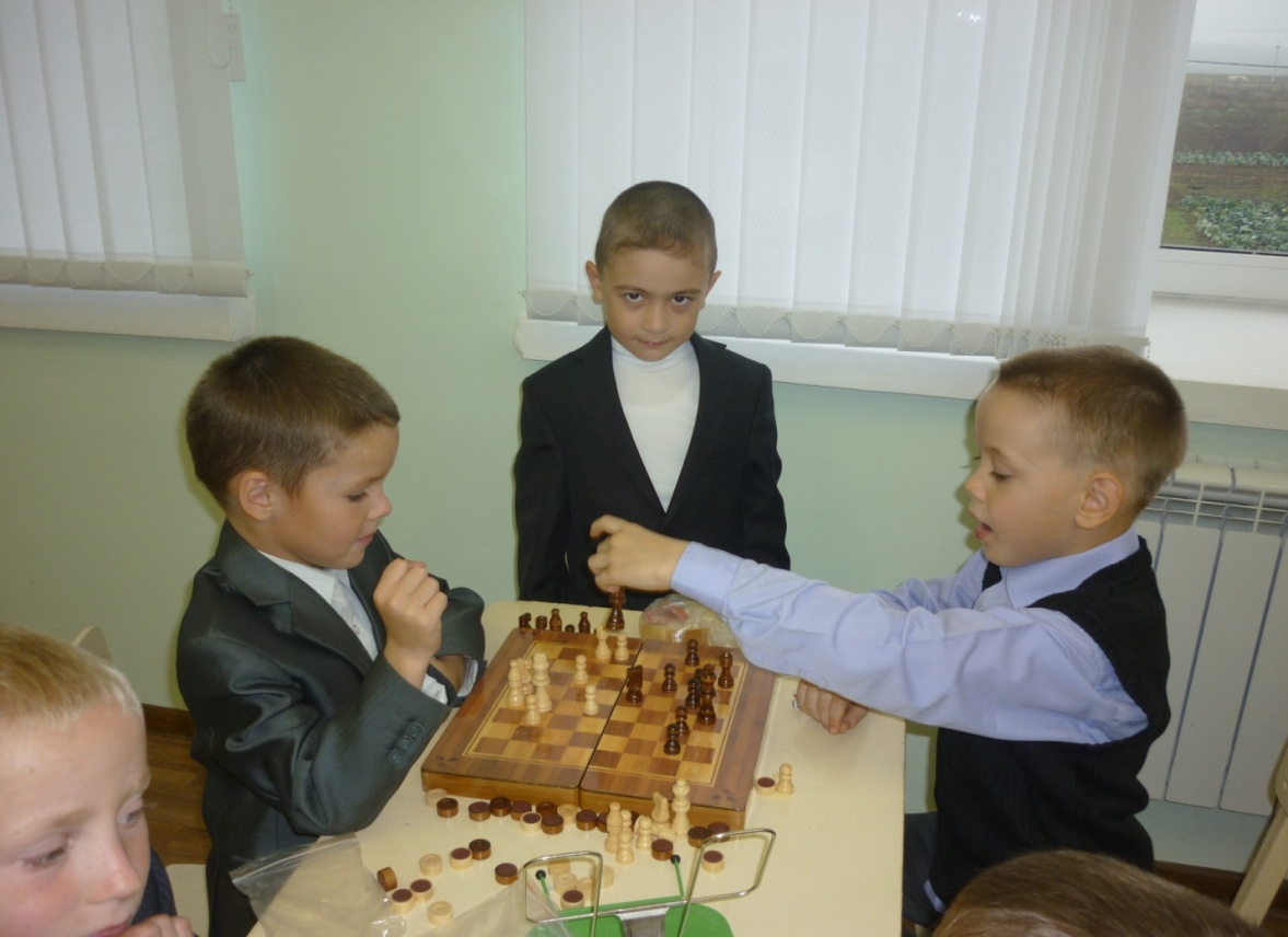 Конспект открытого занятия по шахматам 4 класс