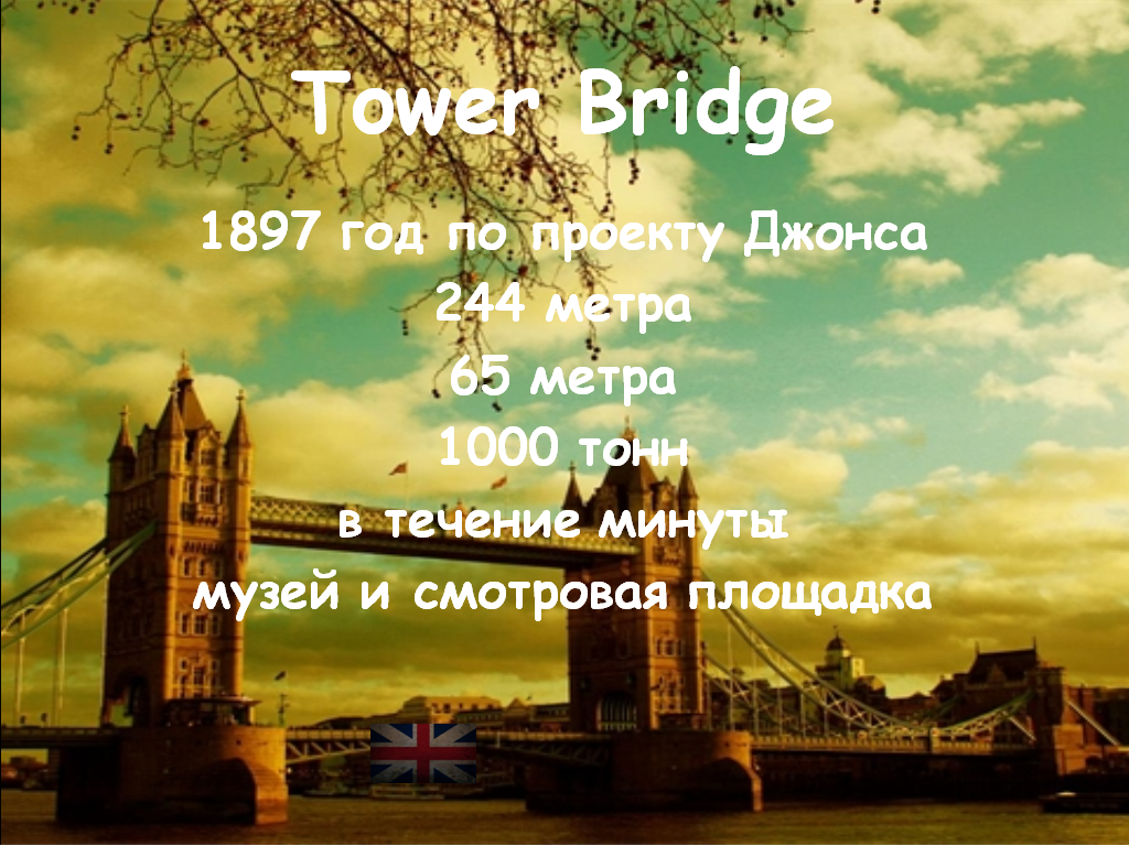 Методическая разработка урока по иностранному языку (английский) на тему: «Путешествие по Лондону».