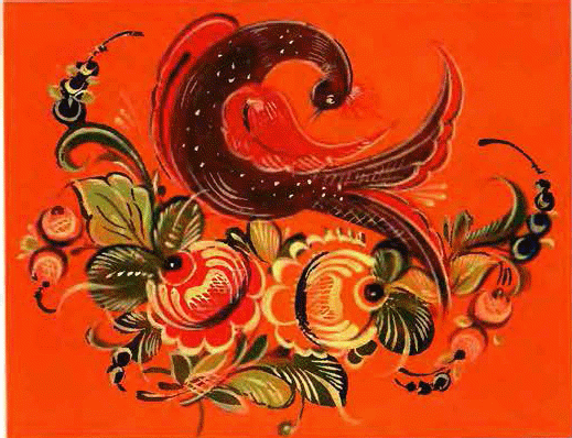 Презентация по теме Декоративное изображение розы в городецкой росписи